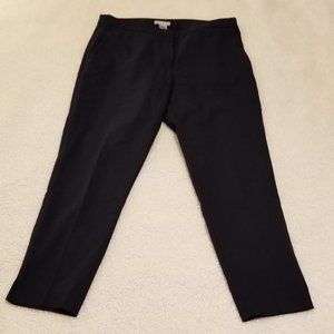 H&M Navy Ankle Crop Business Slacks